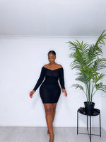 Load image into Gallery viewer, THANDIWE RIBBED DRESS
