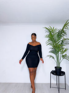 THANDIWE RIBBED DRESS